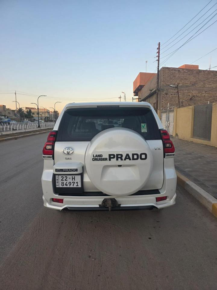 -السلام عليكم
تويوتا برادو 2023 
-مواصفات VX فول مواصفات المعروفة
-دخول ذكي تشغيل ذكي تشغيل عن بعد
-حساسات خلفية
-كامرة خلفية
-كشنات جلد كهربائية للسايق والصدر
-شاشة حجم كبير
-السيارة صيانتها يم شركة ساز ( تبديل دهن وصيانة دورية كاملة )
- ماشية 70000KM
-فتحة سقف
السيارة كاملة مكملة اني مطلعها من الشركة على ايدي بيها فقط بارد كما موضح بالسونار
كذلك السيارة رقمها اربيل باسمي
مكان السيارة بابل الحلة
السعر 51.500$
للاستفسار ***********
