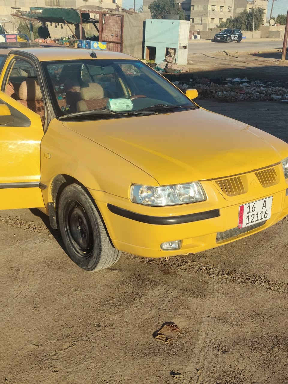 سلام عليكم سمند للبيع210 مابيها تبديل كير ومكينه مكفوله بيه بس طخه بل باب  تبريد شغال السعر33  بسم مداور  مكاني الديوانية وهذا رقمي ***********
