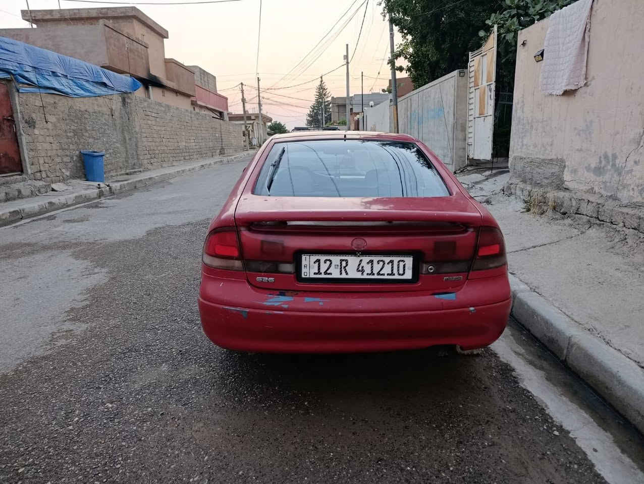 مكلف بل النشر ..
مازدافاصوليا ٩٣ 

كير ومكينه شرط 

تبريد
 سنويه جديدة ورقم جديد

 كابون بانزين 

سعر..٤٥وبيها مجال

*********** رقم صاحب  السيارة
