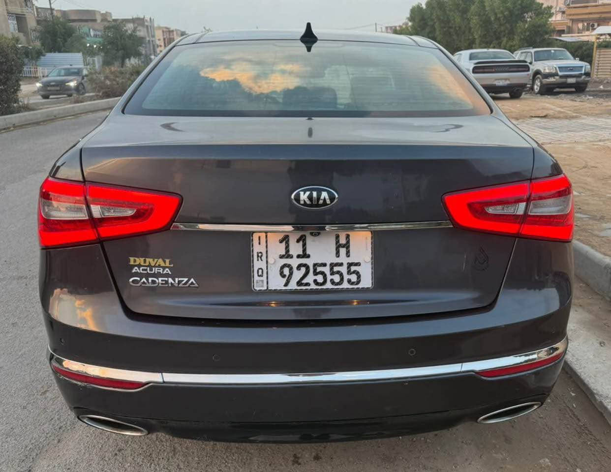 كيا كادنزه موديل 2016 وارد امريكي 
فول مواصفات 1/1
محرك 6سلندر اوتوماتيك كير محرك مكفولات
تبريدثلج 🥶 تخم تاير حداديه صدر ممتاز  
بيها قطع صبغ سبب جراد ابيع صبغ حزام 
سعر١١٢ ورقه  
عنواني بغداد دوره*********** بغداد, العراق
