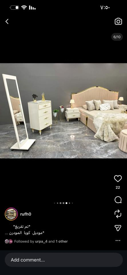 عرفه مستعمله ١٠ قطع السعر ٩٠٠ للبيع
سعر الغرفه عند الشراء مليونين و ٥٠٠
المكان كربلاء 

*********** واتساب فقط
