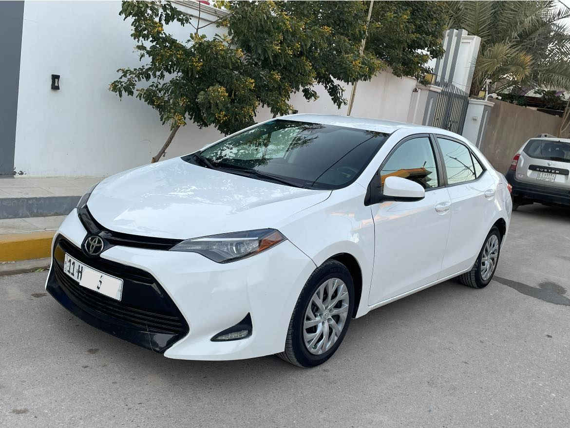 السلام عليكم ....
كورلا 2018 Le وارد امريكي ابيض ثلجي 
رقم بغداد دولي و سنويه لـ 2030 بأسمي 

حادث امريكا دعاميه و حافة البنيد اصبعين 
معدله و مرشوشه ع كدها مثل مموضح بالسونار
و بيها قطعه رش فقط بدون فتح جاملغ سكن فقط
السياره بدون ايرباك ولا دواخل ولا فتح ولا حتى تعيار
 سياره جديده و نضيفه  ماشيه 83 الف mil

ايرباك و دواخل شرط             ✅
رادار   و الحجر شرط              ✅
المكينه و الكير شرط.            ✅
تخم تاير جديد و صدر كفاله  ✅

      سيــاره كامله مابيها اي نقــص انشالله
⭕️ ملاحظة / بيع نقد فقط و بدون مراوس 

مكان / ديالى - المقدادية - شهربان 
تلفون / ***********
السعر  / 154 بي مجال بسيط
