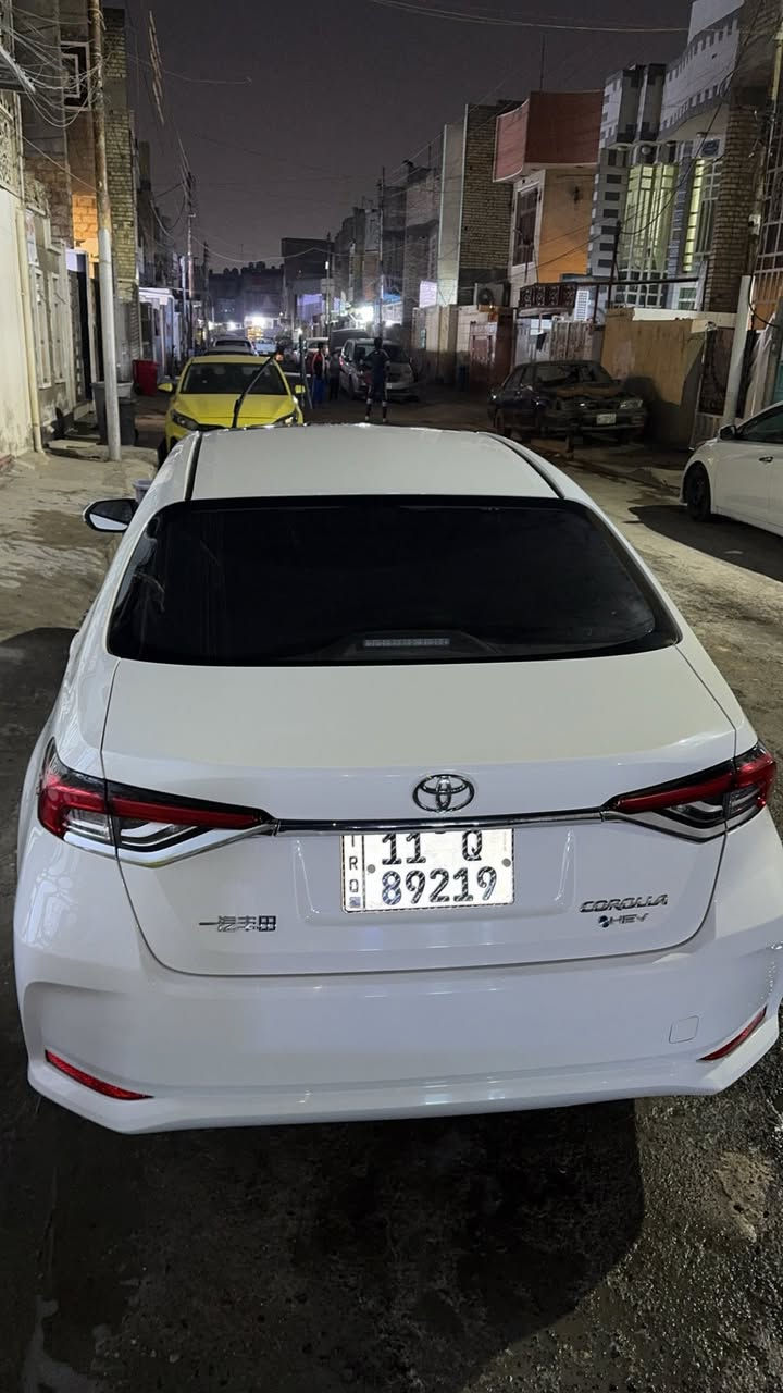 سلام عليكم شباب كورلا هايبرد موديل 2024 مكفوله ماعده تكحيل بل كارت على كد اصبع بل جاملغ الخلفي ماشيه23الف سياره على ايدي نضيفه الله شاهد عارضهه 153
 مكاني بغداد بلديات***********
