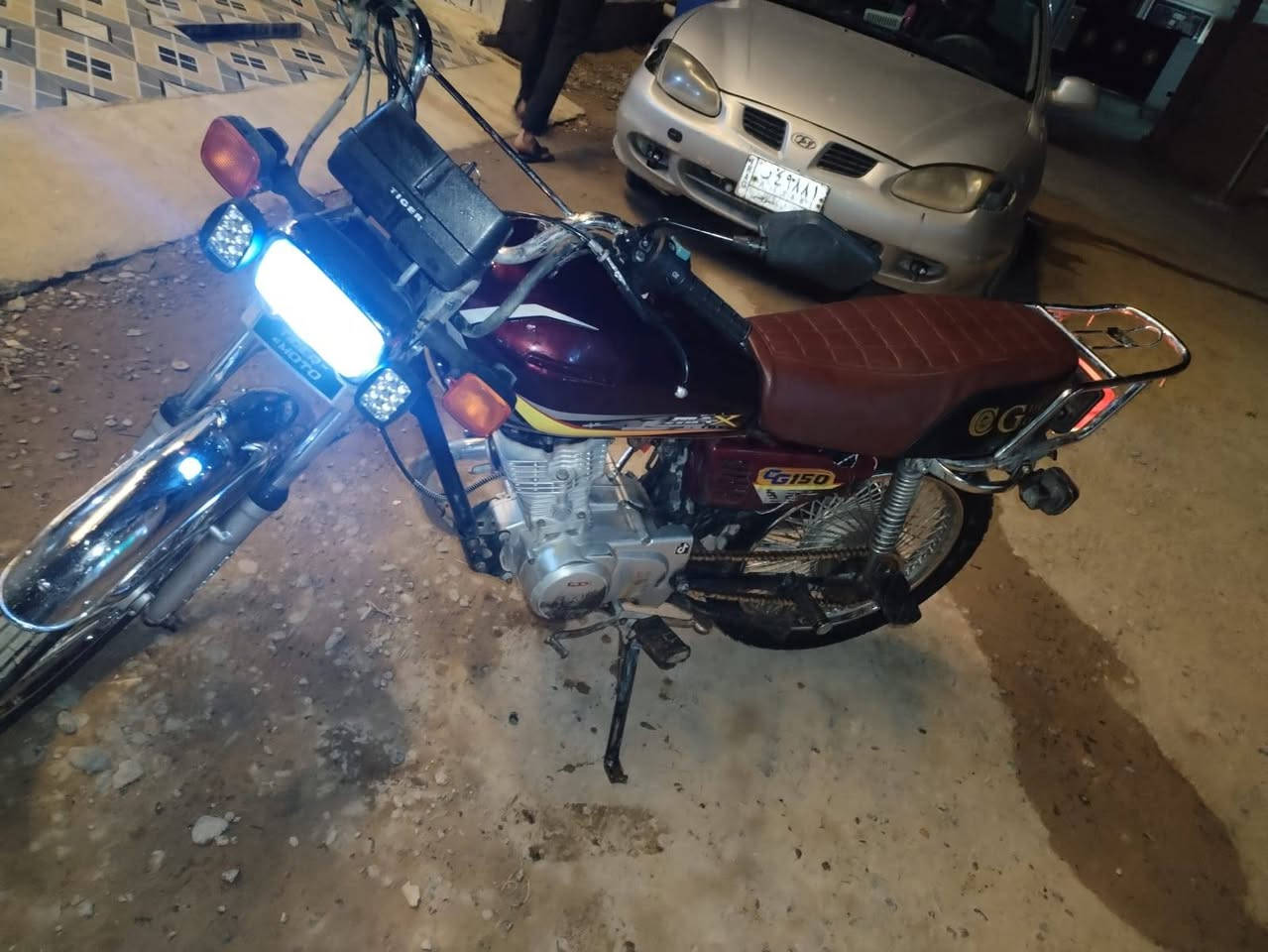 سلام عليكم دراجه 2023نضيفه كدامك المحرك شرط ممفتوح السعر 375وبي مجال حيل للطيبين بس لتعبني فدوه اروحلك حته بلاش انطيك ياها 😂خاص موجود وهاذا الرقم. ***********
