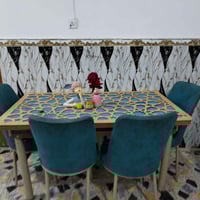 طقم سفرة • بأضرار بسيطة • النجف