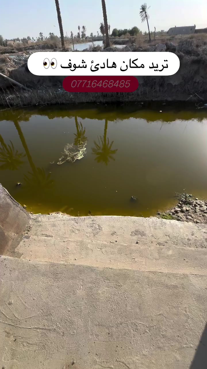 مكان هادء 

 #ابي_الخصيب #الخصيب #ابوالخصيب #ابو_الخصيب #الخصيب_عوسيان خصيب البصرة بصره تجمع الشعب_الصيني_ماله_حل⁩⁩⁩⁩⁩⁩⁩⁩⁩⁩⁩


**إذا كنت صاحب هذا الإعلان وتريد حذفه لأي سبب، رجاءا أرسل رسالة إلى الدعم الفني**