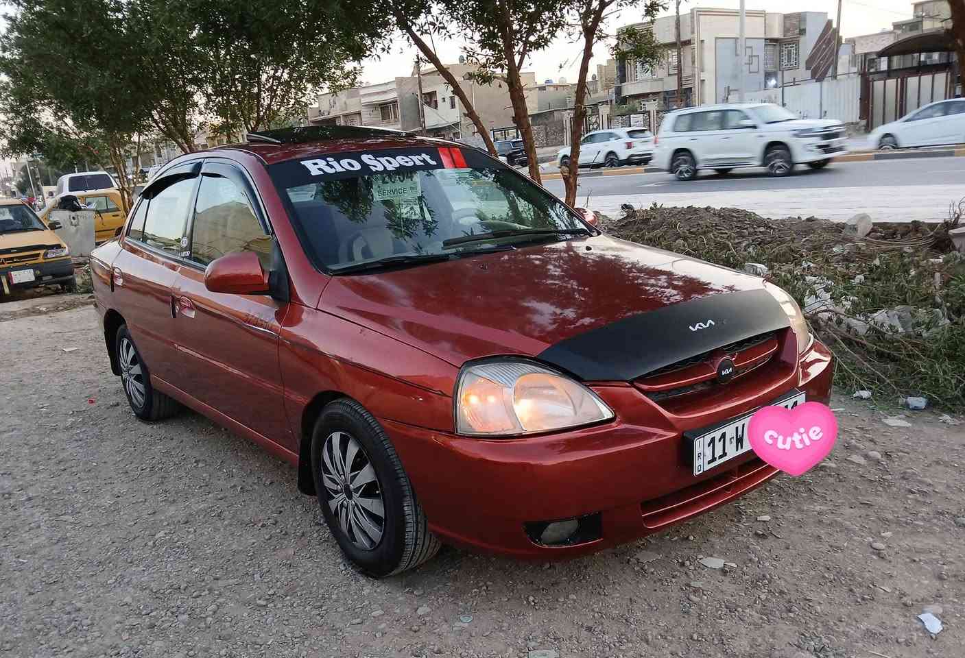 ريو كوري الصنع موديل 2004 رقم بغداد دولي اوتوماتيك تدفئه تبريد السياره نظيفه جدا مكاني بغداد السعر 48 ورقه
***********
