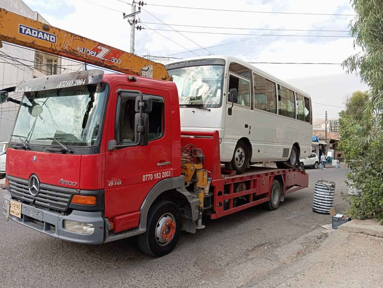 سلام علیکم
کرین فلات اتیکو مودیل ٢٠٠٤ 
سیارە بدون صبغ سيارة جاهز بدون تبريد
كرين اوروبي سوبر زد سلايتدين جديد 
سنوي جديد تحويل نفس يوم
مكان سيارة سليمانية 
سيارة جاهز جوه شغل 
*********** واتساب
