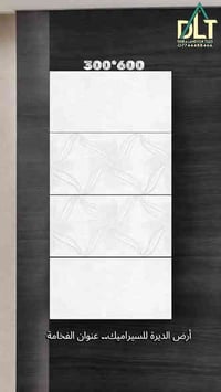 بلاط جدران 30×60 • للحمامات والمطابخ • أرض الديرة