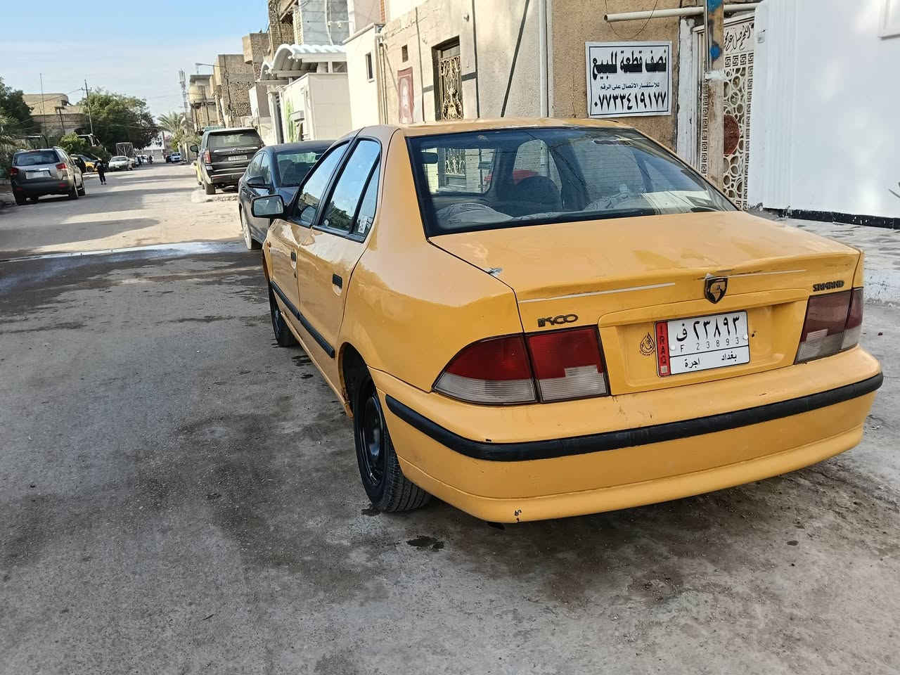 سلام عليكم سمند 2011 سياره حلوه ونضيفه بسمي كير مكينه مكفولات مكاني مدينة الصدر سعر 35 وبيه مجال قليل ***********
