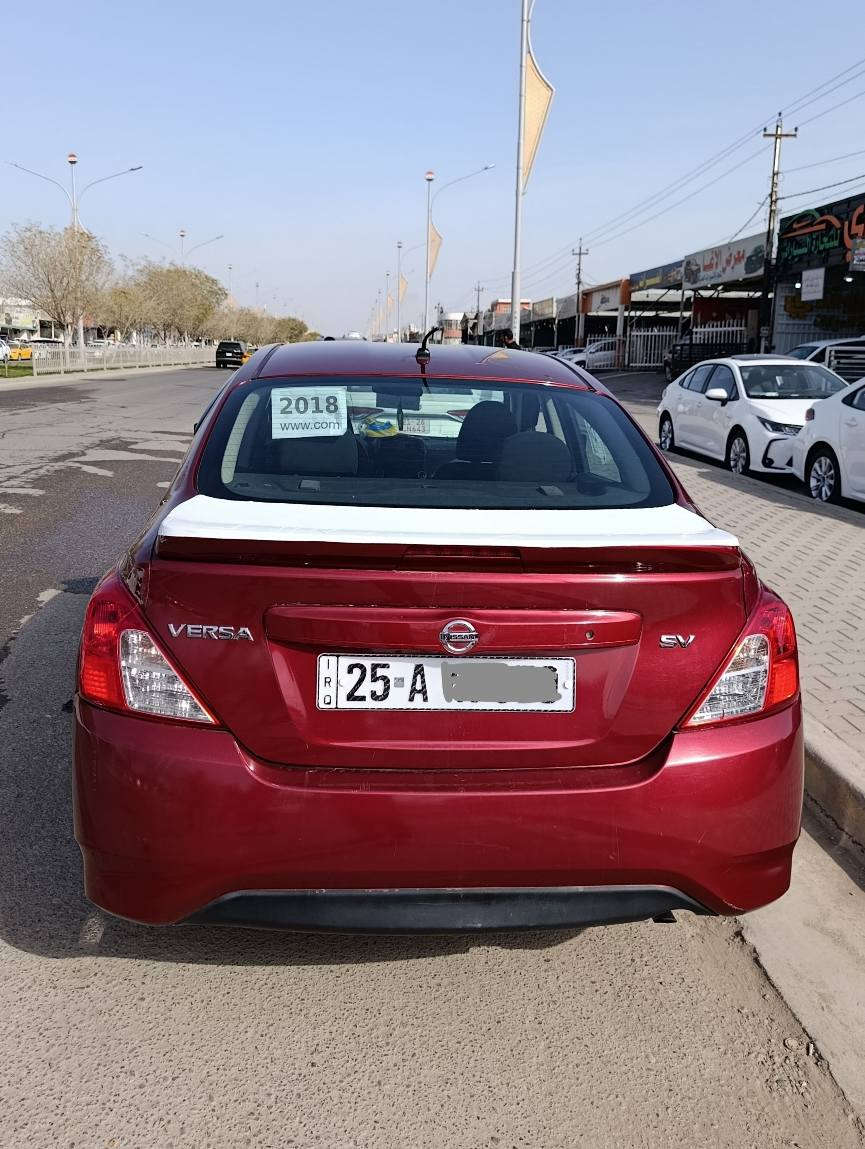 نيسان فيرسا 2018 كندي  كير اوتماتيك ماشية 76 ميل كير ومحرك بلاد مامفتوح شرط رقم كركوك مشروع وطني سنوية لل31 لوحات انكليزي دفتر بانزين موجود تبديل باب سايق وصندوق بدون دواخل صدر امامي خلفي شرط تبريد تدفئة شرط
*********** 
*********** كركوك, العراق
