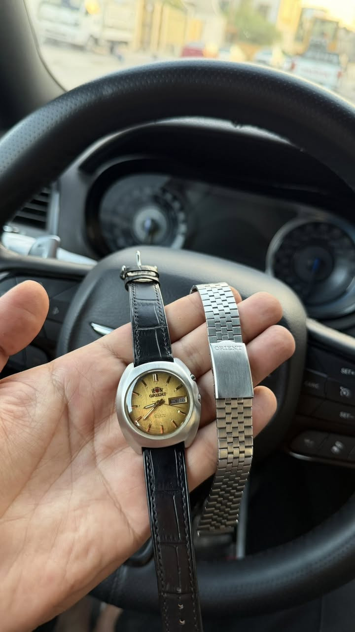 احلى مينا ممكن تشوفها بحياتك
Made in Japan 🇯🇵
اورينت ياباني اصلي 
انتاج السبعينات 1970s
اوتوماتيك ⚙️
قطر 36/37
21 حجر
منفذ يومي
منفذ شهري
الساعة اساسية بالكامل  
نضافة تامة لوك 100‎%‎
99 الف سعر نهائي


**إذا كنت صاحب هذا الإعلان وتريد حذفه لأي سبب، رجاءا أرسل رسالة إلى الدعم الفني**