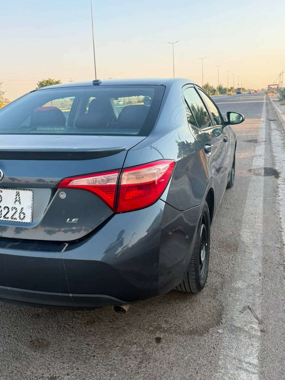 كورلا 2018 بدون صبغ شرط مكانين بارد ماشيه 87 ميل جديده بمعنى الكلمه كلها شركه السعر 130$ 
العنوان كركوك الحويجه قرى الحلوات 
***********
