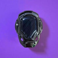 غطاء زر التشغيل • خوذة آيرون مان • معدني مقاوم للخدش