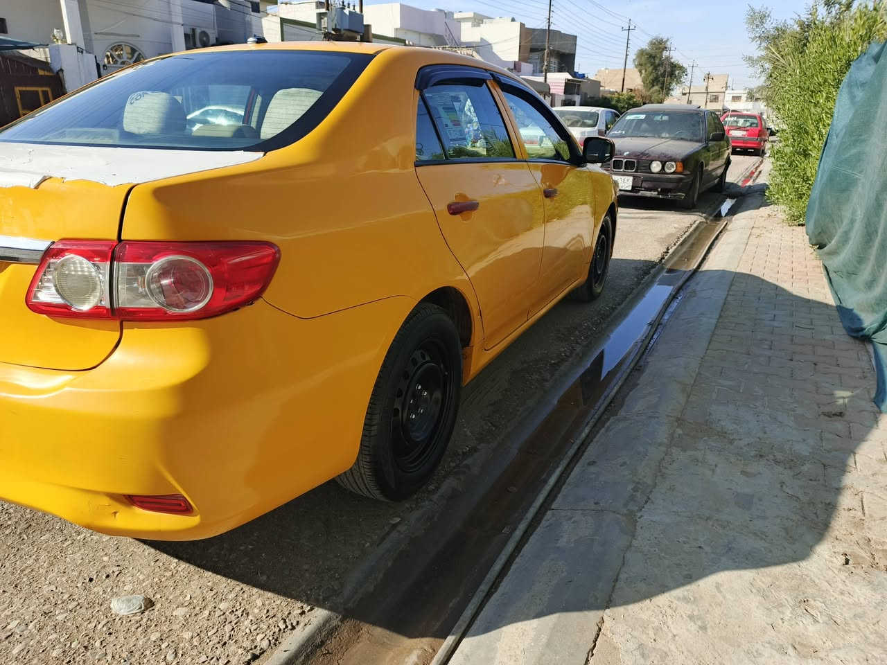 للبيع كورلا موديل 2013 بيه قطعتين رقم ديالى مشروع وطني شرط تحويل بطاقه بانزين بيه  نقابه صفر تخم تايرات جديد كير محرك شرط سقف سلايت سعر 125اي استفسار *********** اني مكلف بل نشر خابر على رقم
