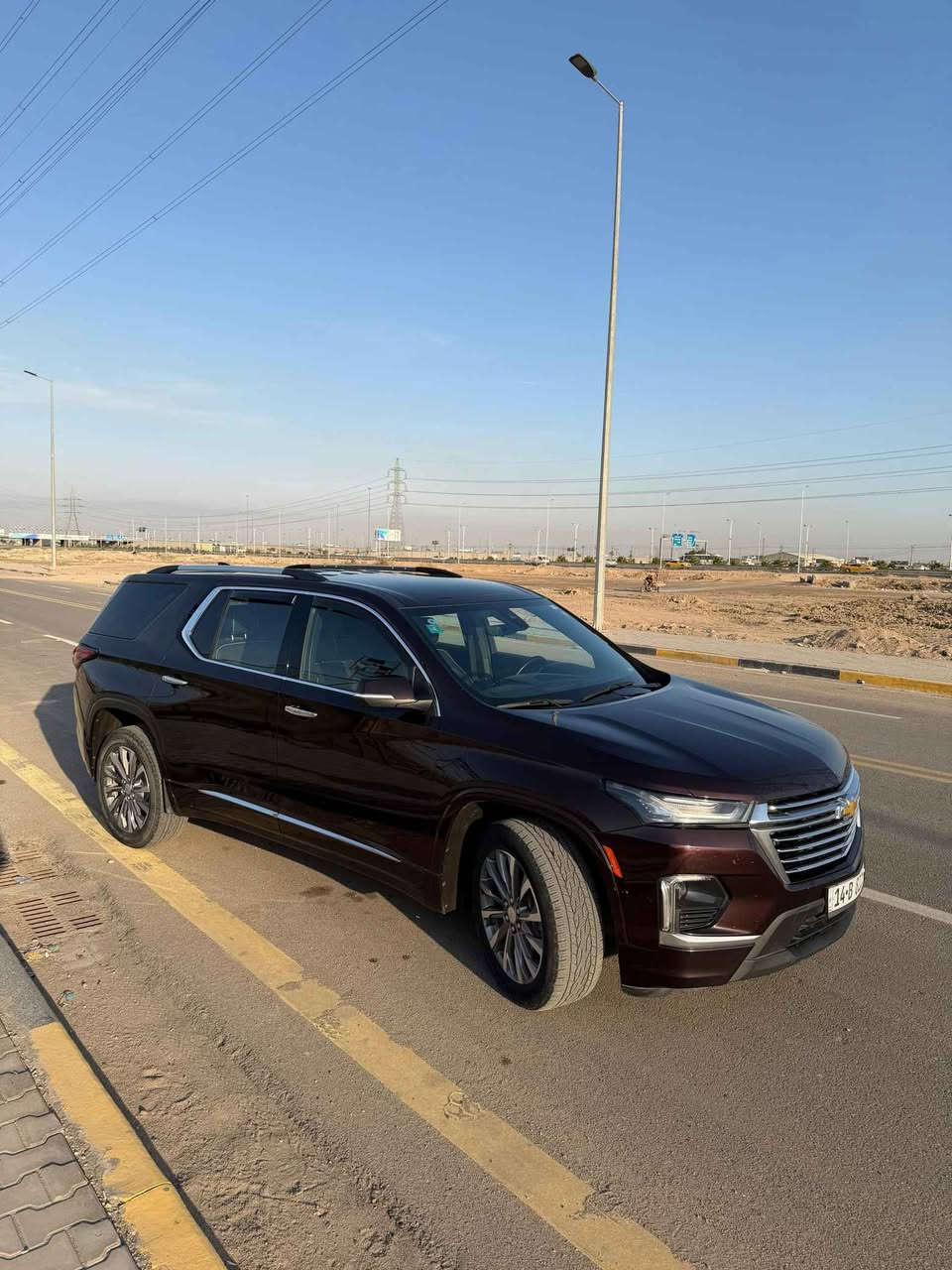 سلام عليكم 
شوفرليت ترافرس مديل 23 سيارة برايمر فول للاخير رادارات اماميه وخلفيه حساسات توقف ذاتي تدفئه بالكشنات كشنات منفصلة كشنات كهربائية صندوق كهربائي اربع بصمات 7 راكب  مكينه 3600 ماشيه 96 كيلو كامرت 5 قاصه للاخير السيارة ماعدى فتحت سقف مابيها
حادثها نفس ماموضح بالصورة الجاملغ والباب الخلفي الباب مبدل ومصبوغ 
سعرها 287 وبيها مجال بسيط
مكاني البصرة للاستفسار:

***********
*********** البصرة, العراق
