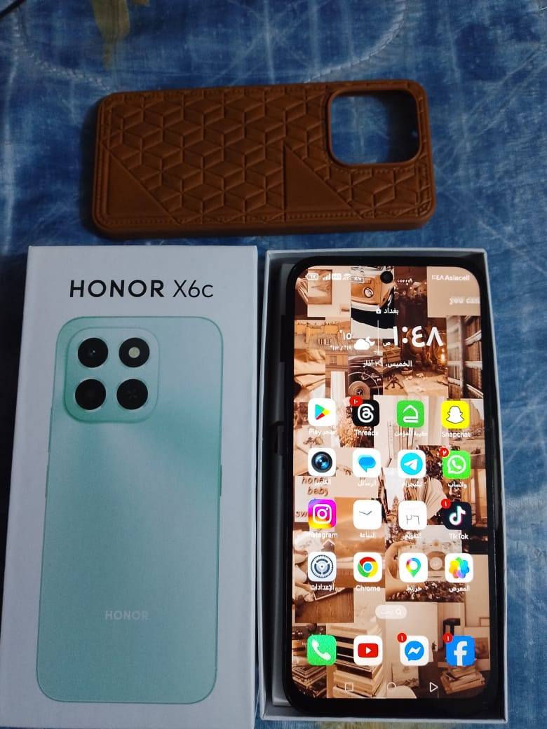 HONOR X6C
جهاز مستخدم جديد كامل ملحاقتة 🔥
ذاكرة 265 ✅
مقاوم الماء والغبار 😍
شاشة ضد الكسر 
سعة البطارية 5300 مل 

ملحقاتة ✳
شاحنة 
كفر 
ايربود              السعر 150 الف وبي مجلل مكاني بغداد


**إذا كنت صاحب هذا الإعلان وتريد حذفه لأي سبب، رجاءا أرسل رسالة إلى الدعم الفني**