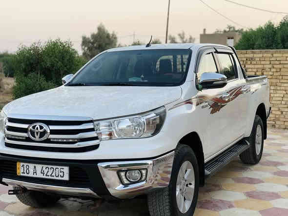 سلام عليكم 
تيوتا هايلوكس مديل2016 للبيع
ماشيه 159 رقم بابل السياره مكفوله اوتماتيك
للستفسار :***********
