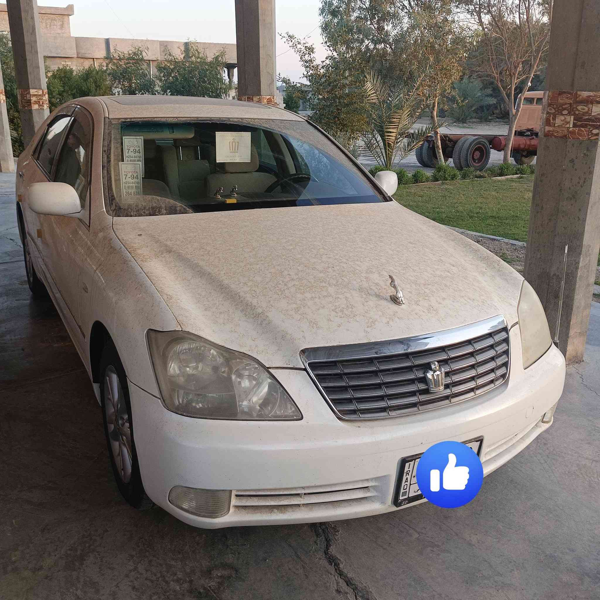 للبيع سيد شاهين موديل 2006اصل بصمه رصاصي
أدوات أدوات كفاله عامه يابان وعراق 
3دكم 
فتحه سقف كامره دواره 
شاصي 182
6بصمات 
كشنات كهربائية استيران كهربائي 
مثبت السرعة 
لايت دوار 
داخل بيجي 
طك كارتون جديده مكفوله كفاله عامه 
حاجزله مرور جاهز للتسجيل 
مكان الانبار 
***********
