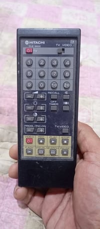 ريموت تلفزيون • فيديو كاسيت • هيتاشي
