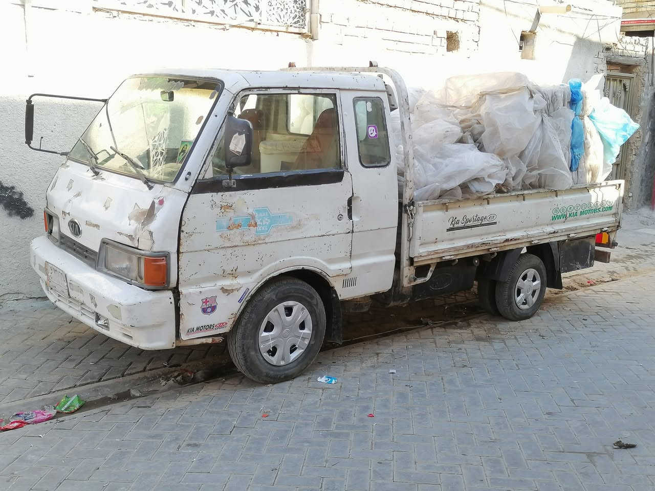 السلام عليكم كيا موديل ٩٤ رقم بغداد ألماني بدون تحويل السعر ٢٦ وبيهه مجال ***********
