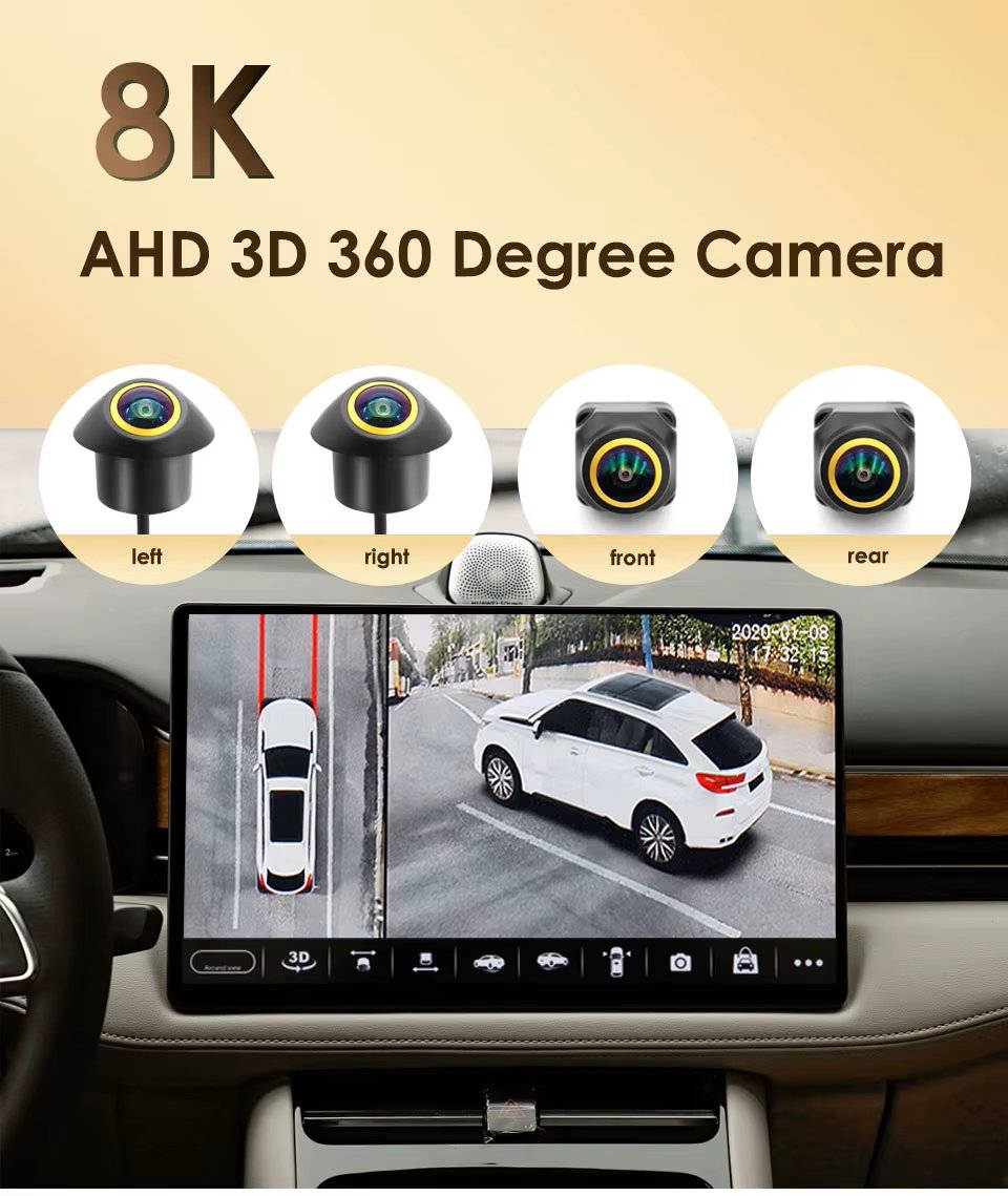 كاميرا سيارة 360 درجه بعدسات ذهبية من AHD Degree ، P ، 8K ، رؤية محيطية ، HD ، يمين ، يسار ، أمامي ، رؤية خلفية ، نظام كاميرا لأندرويد ، راديو تلقائي
نظرة عامة
report
انتباه: يجب أن يكون لدى شاشة العرض 360APK بالفعل في وقت الشراء (لا يمكن تنزيل APK)

ملاحظة: 
 
يرجى التحقق مما إذا كان الراديو يدعم الكاميرا قبل الشراء 
 
1. مضيف أندرويد (قابس 12pin) 
 
2. يأتي الراديو مع برنامج بانورامي. (يمكن للكاميرات فقط العمل على النظام البانورامي) 
3. هذا المنتج غير متوافق مع نظام BMW AVM.
المواصفات
المواد الكيميائية عالية القلق
لا شيء
ميزات خاصة
مقاوم للماء,المكثفات الفائقة,توازن اللون الأبيض التلقائي,مراقبة في الوقت الحقيقي,تسجيل الدورة
منطقة المراقبة
جانب,أمامي,خلفي
الحد الأقصى للذاكرة الخارجية
لا أحد
حجم العرض
NO
عدد العدسات
4
اسم العلامة التجارية
SMARTOUR
Origin
CN (المنشأ)
شهادة
CE


**إذا كنت صاحب هذا الإعلان وتريد حذفه لأي سبب، رجاءا أرسل رسالة إلى الدعم الفني**