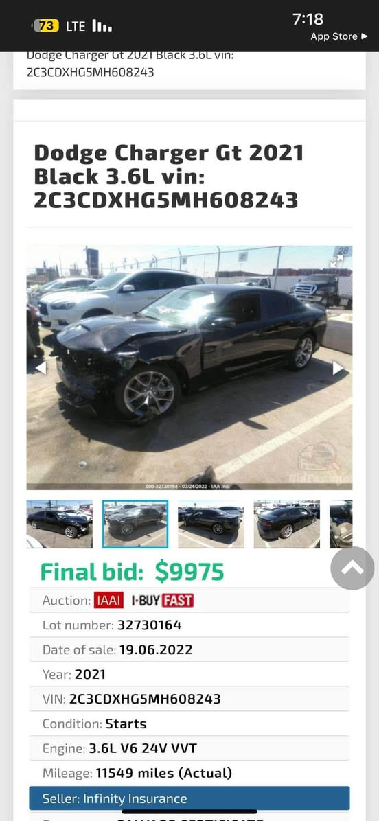 سلام عليكم
جارجر GT 2021 للبيع 
الممشى 90mill
فول عدى الفتحه 
صور الحادثه مرفقه ب المنشور
للاستفسار ***********
