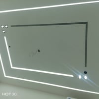 خلفه جبس بورد وجميع الديكورات والسقوف الثانوي والمعجون والصبغ 07732790...