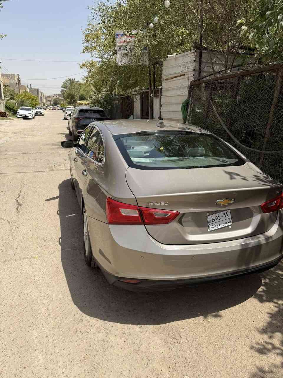 من رخصت الكروب المحترم للبيع ماليبو موديل ٢٤ السياره وارد أمريكي حادثه بصيط ألون بيجي ذهبي ماشيه ٣٢ ألف السياره جديده معنه الكلمه مستعجل علا بيعته السعر ١١٥ وبيه مجال قليل المكان بغداد حي العامل *********** وتساب
