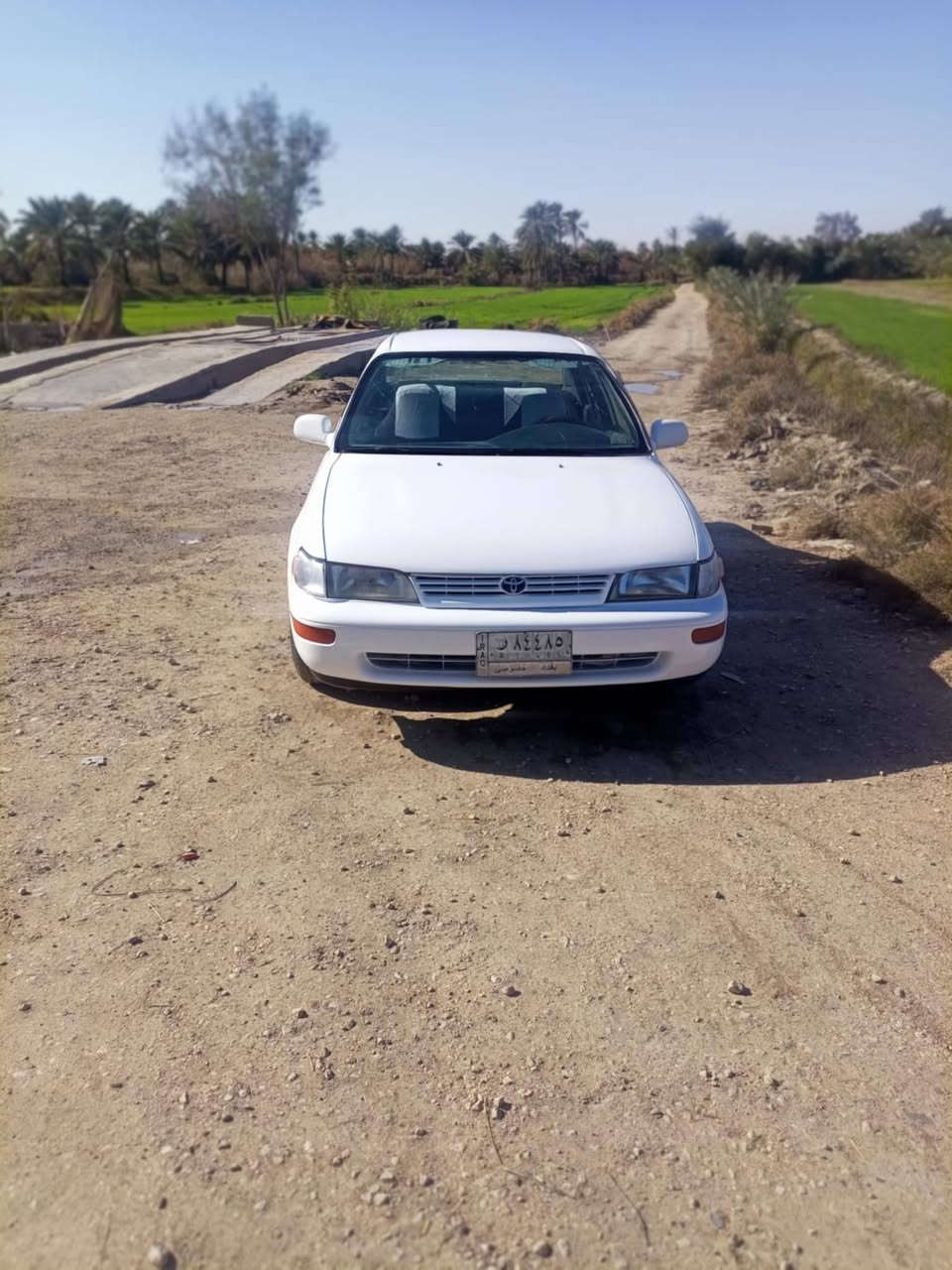 السلام عليكم كورلئ مديل93 كير اتوماتيك يسره بلادي معمره السياره تعمير جديد ماناقصهه شي اومكينه ااوكير جدد سنويه مشروع وطني  رقم بغداد بسمي وكاله عامه اني  احولك حداديه جديده السياره امعمرهه تعمير جديد علئ ايدي الله شاهد ومكلفتني هواي. سنويه ماصاقطه. كهربائيات عامه شغاله. مكفوله من الكص والنقل مكاني نجف ابو صخير السعر 55 بيهه مجال. ***********
