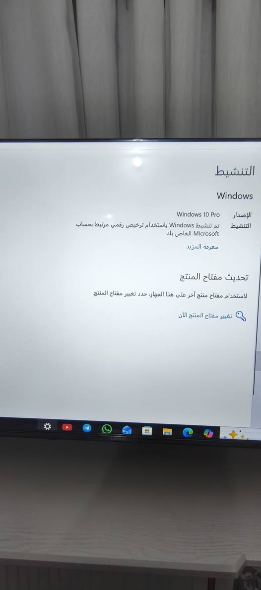 كمبيوتر مكتبي للبيع بحالة ممتازة نسبة النظافة 99%
🔹 المعالج: Intel Celeron N5095 بسرعة 2.00GHz
🔹 الرام: 16 جيجابايت RAM
🔹 كرت الشاشة: Intel UHD Graphics
🔹 التخزين: SSD بسعة 2 تيرابايت
🔹 النظام: Windows
🔹 الحالة: يعمل بشكل ممتاز وسريع
🔹 مناسب لـ: العمل المكتبي، التصفح، الدراسة، مشاهدة الفيديو
💾 التخزين كبير وسريع (SSD)
⚡ الرام 16GB تعطي أداء جيد في تشغيل أكثر من برنامج
العنوان ميسان قرب كراج بغداد 
📩 للاستفسار أو الشراء تواصل خاص


**إذا كنت صاحب هذا الإعلان وتريد حذفه لأي سبب، رجاءا أرسل رسالة إلى الدعم الفني**