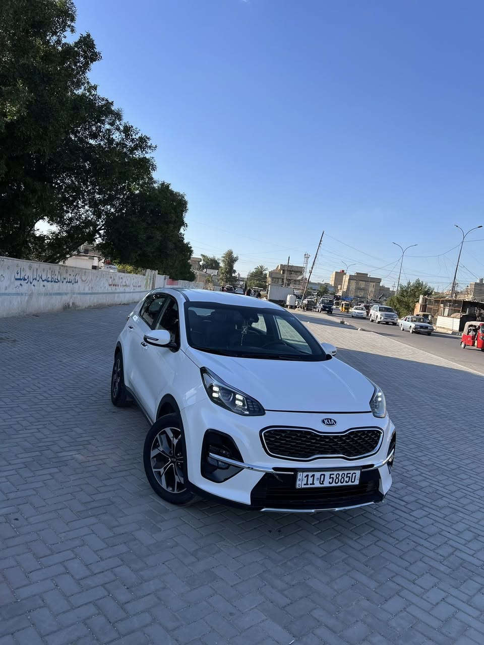 السلام عليكم
من رخصة الأدمن المُحترم..
للبيع سيارة كيا سبورتج موديل2022
كوري خليجي اصل .
كفالة عامة 
السيارة بدون صبغ ، مكينة گاز .
السيارة مكفولة من الدعامية للدعامية.
السيارة فوصل مواصفات عدى الفتحة 
مواصفاتها 1/1.
السيارة بأسمي تحويل ثاني يوم .
رقم السيارة بغداد 
موقع السيارة بغداد.
السعر 168 وبيها مجال للشراي .
للتواصل والاستفسار على الرقم فقط غير متواجد على الفيس 
الرقم / ***********
