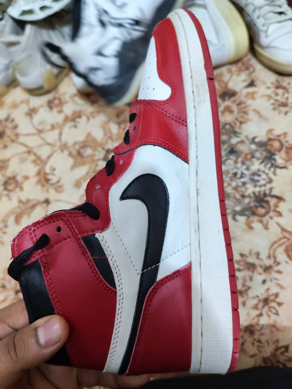 السلام عليكم ورحمة الله وبركاتة
عندي شلعة احذية جوردنات قياسات من43/الى48
22 زوج ووياهن زوجين هدية. سعر الشلعة 250 قفل 

ملاحظة /بدون غسل


**إذا كنت صاحب هذا الإعلان وتريد حذفه لأي سبب، رجاءا أرسل رسالة إلى الدعم الفني**