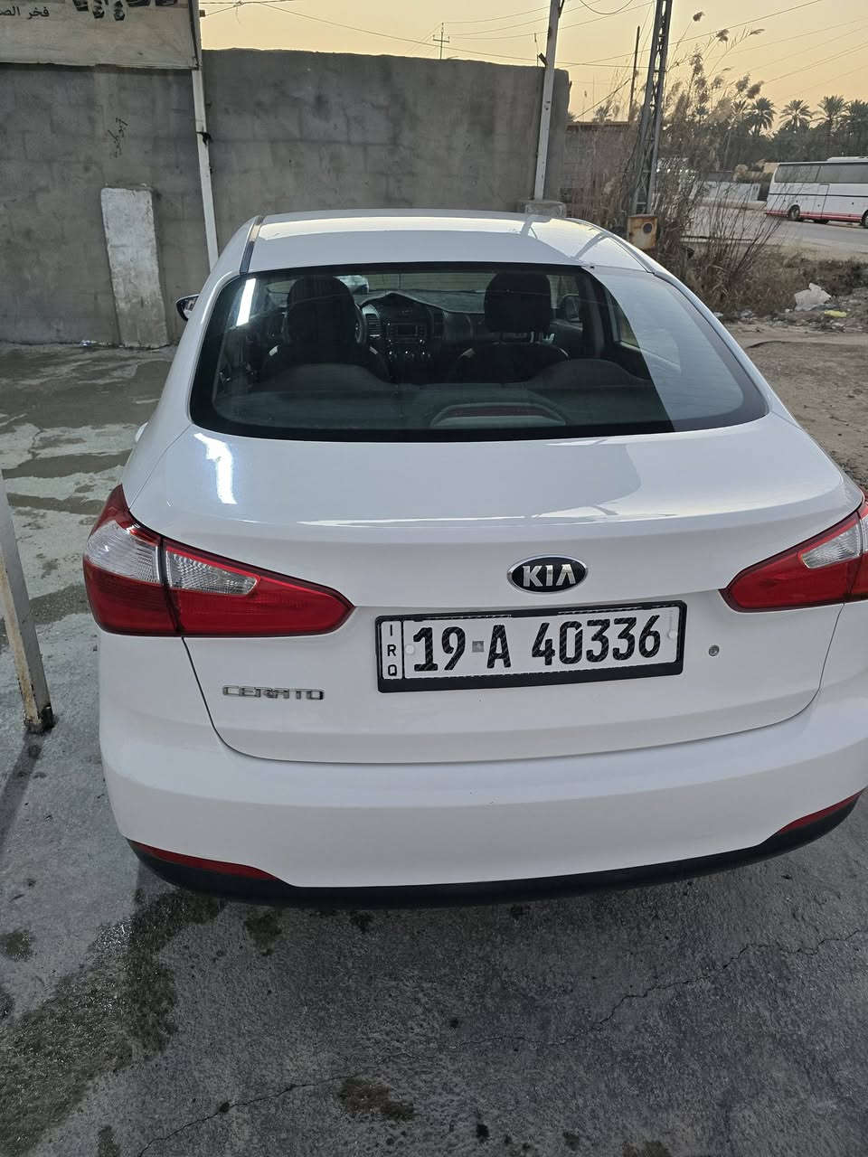 السلام عليكم
للبيع كيا سيراتو موديل 2014 خليجي ماشيه 107 الف محرك 1600 
السيارة رقم كربلاء  تحويل مباشر 
السيارة مكفوله من گير ومحرك وحداديه جديده
والسونار مرفق بالمنشور 
السياره موجوده بكربلاء
السعر 128 وبيها مجال
رقم صاحب السياره*********** 
مكلف بالنشر
