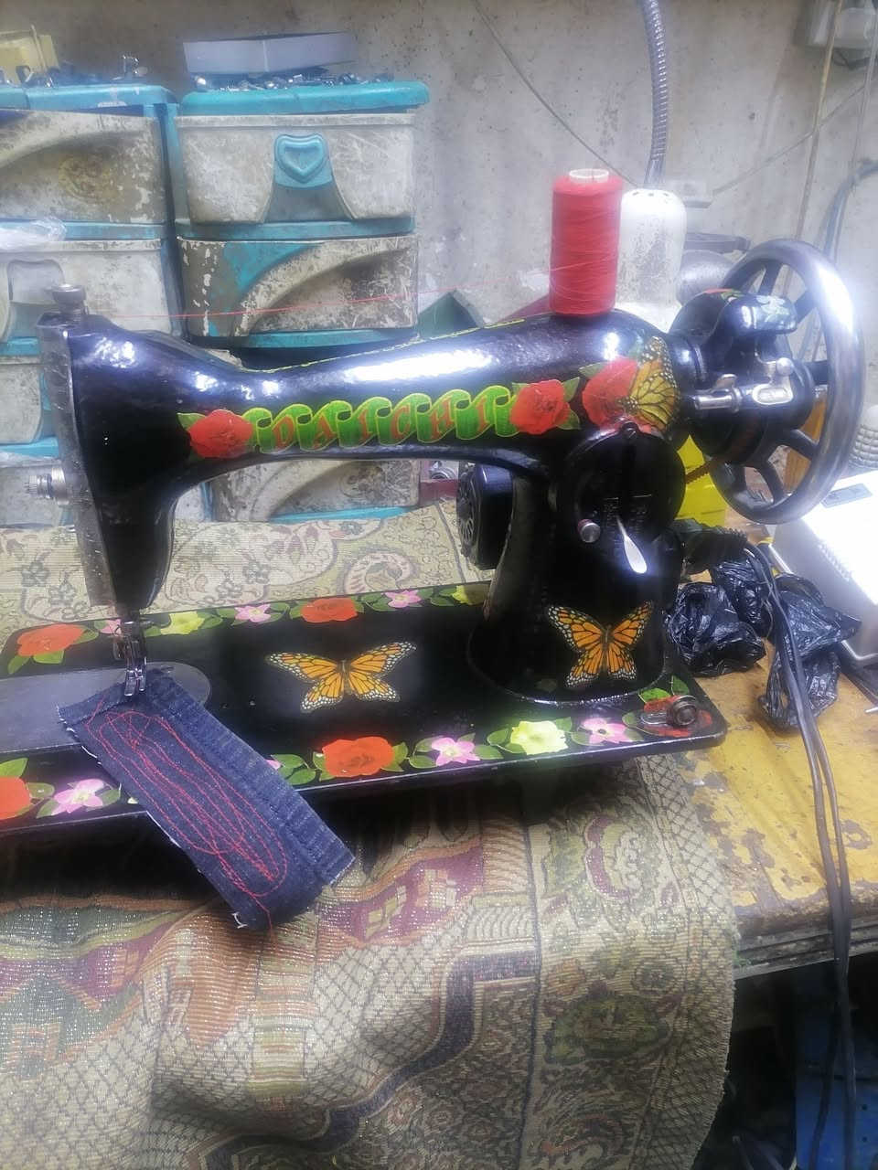 مكينه خياط فراشه شغاله وعل فحص السعر٤٥ الشعب سوك اربع تلاف واكو توصيل


**إذا كنت صاحب هذا الإعلان وتريد حذفه لأي سبب، رجاءا أرسل رسالة إلى الدعم الفني**