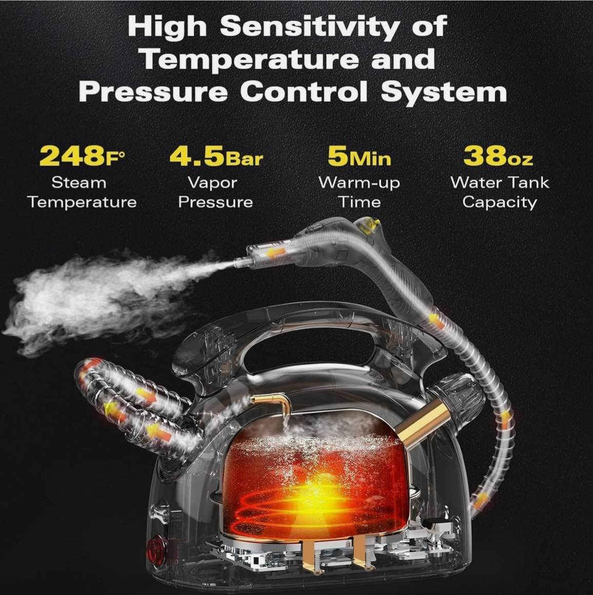 ئامێری پاککردنەوە بە هەڵمی Waitbird (٢١ پارچە)
ئەم ئامێرە بەهێزە هەموو ماڵەکەت بەبێ بەکارهێنانی ماددەی کیمیایی پاک دەکاتەوە و بەکتریا لەناو دەبات. زۆر گونجاوە بۆ زەوی، قەنەفە، ناو ئۆتۆمبێل، و پەنجەرە.
• تایبەتمەندییەکان:
• پلەی گەرمی: ٢٤٨ پلەی فەهرەنیھایت (بۆ لەناوبردنی ٩٩٪ی بەکتریا).
• پەستانی هەڵم: ٤.٥ بار (زۆر بەهێزە بۆ لادانی چەوری و پەڵە).
• قەبارەی تانکی ئاو: ٣٨ ئۆنس (کارکردنی بەردەوام بۆ ماوەیەکی زۆر).
• کات: تەنها لە ٥ خولەکدا گەرم دەبێت.
• کەرەستەکان: ٢١ پارچەی لەگەڵدایە (فڵچەی جیاواز بۆ هەموو شوێنێک).
• دۆخی کارکردن: دەتوانیت بە دەستی یان بە شێوەی ئۆتۆماتیکی (بەردەوام) هەڵمەکە بەکاربهێنیت.
Arabic | العربية
منظف بخار متعدد الاستخدامات من Waitbird (طقم ٢١ قطعة)
اجعل منزلك يلمع ويخلو من الجراثيم مع جهاز البخار القوي. مثالي للتنظيف العميق للمطابخ، السيارات، الكنبات، والأرضيات دون الحاجة لمواد كيميائية.
• المواصفات التقنية:
• الحرارة: تصل إلى ٢٤٨ درجة فهرنهايت (تعقيم كامل).
• قوة الضغط: ٤.٥ بار لإزالة أصعب الدهون والأوساخ.
• سعة الخزان: ٣٨ أونصة (يوفر وقت تشغيل طويل).
• سرعة التسخين: جاهز للاستخدام خلال ٥ دقائق فقط.
• المميزات: يحتوي على ٢١ ملحقاً تشمل فرش نايلون، فرش نحاس، ممسحة أرضيات، ومنظف زجاج. يتوفر فيه وضع التشغيل اليدوي أو المستمر.
English
Waitbird Multi-Purpose Heavy Duty Steam Cleaner - 21 Accessories Included
Take your home cleaning to the next level with the Waitbird Steam Cleaner. This chemical-free cleaning solution uses high-pressure steam to eliminate 99% of bacteria and grime from almost any surface.
• Top Performance: * Powerful Heat: Reaches 248°F for deep sanitization.
• High Pressure: 4.5 Bar vapor pressure to blast away grease and dirt.
• Large Capacity: 38oz water tank allows for longer cleaning sessions.
• Quick Start: Ready to go in just 5 minutes.
• Versatility: Comes with 21 tools, including a floor brush, glass squeegee, brass brushes for tough grime, and microfiber pads.
• Dual Mode: Features a manual trigger or a continuous steam lock for big jobs.
• Perfect for: Floors, ceramic tiles, car interiors, sofas, and windows. أربيل, العراق


**إذا كنت صاحب هذا الإعلان وتريد حذفه لأي سبب، رجاءا أرسل رسالة إلى الدعم الفني**