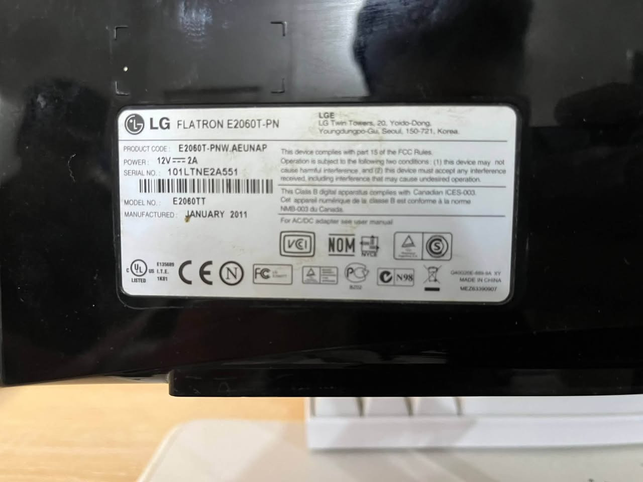 السلام عليكم
شاشه lg ٢٠ انج ٦٠هرتز/٧٥ هرتز مع كيبل vga الى hdmi

الدقه:1600*900 

السعر: ٤٠ الف قفل 

ماكو توصيل اخوان مكاني بابل


**إذا كنت صاحب هذا الإعلان وتريد حذفه لأي سبب، رجاءا أرسل رسالة إلى الدعم الفني**