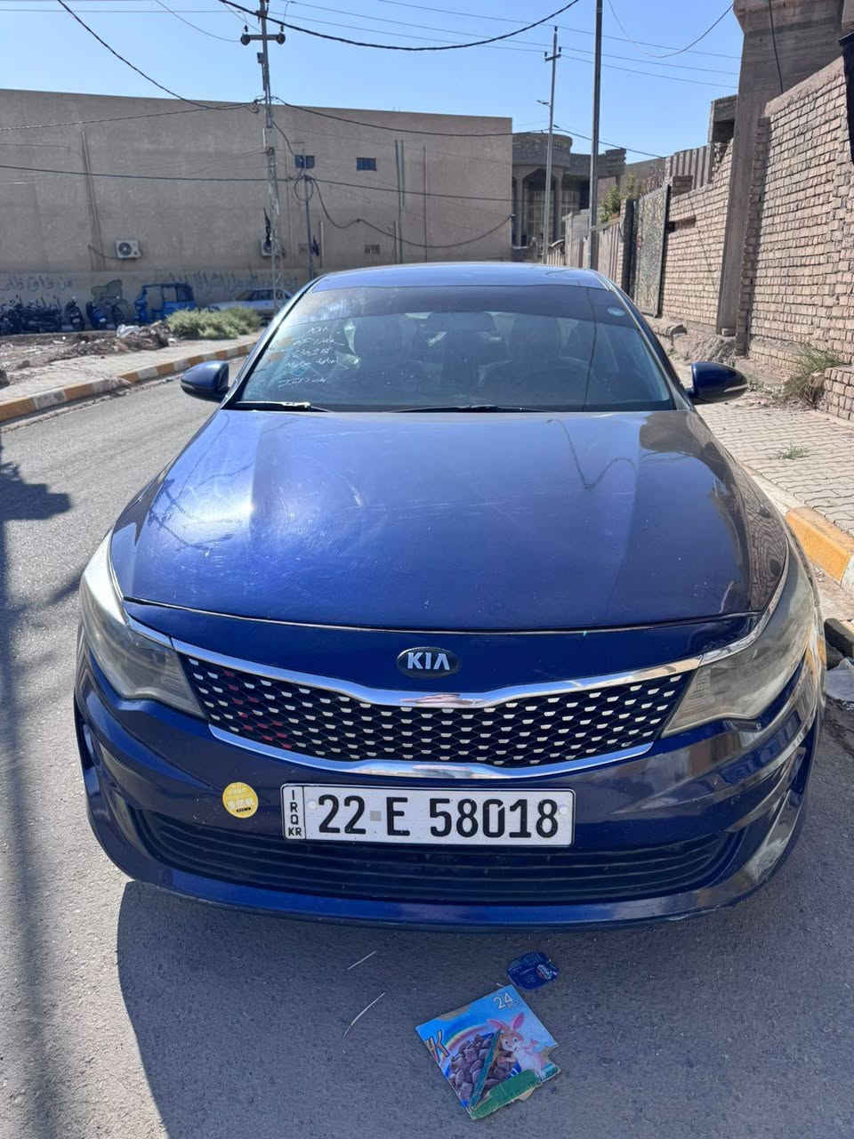 السلام عليكم
كيا أوبتيما أمريكي 2018 
محرك 2400
GDI
حادث امريكا  وسونار موجود بالصور
كير مكينة تبريد خير من الله
ماشية 130 الف كيلو 
رقم أربيل تحويل شوكت متحب
المواصفات 
كامرة خلفية 
ثلاث أنظمة قيادة 
تحكم ستيرن 
رادار جانبي 
حساسات 
السعر 120
مكاني واسط قضاء بدره
***********
