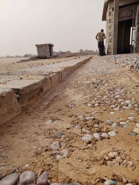 ورحمه الله وبركاته  توجد حادله لحدل ارضيات البيوت والحواش والحدائق تضغ...