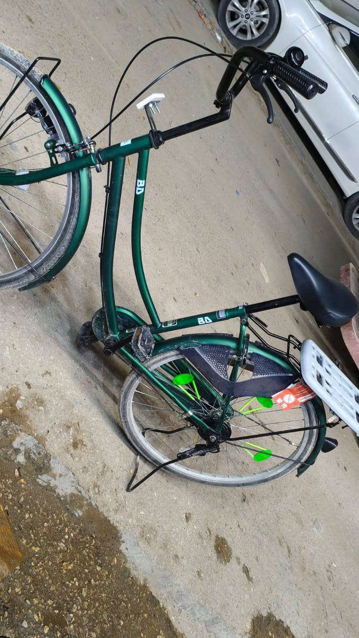 سلام عليكم بايسكل BD للبيع مستعجل تره راح يجي رمضان ويصعدن بايسكل جديد و ما بي اي عطل سعره 130 وبي مجال مكان نجف حي العسكري الرقم ***********
