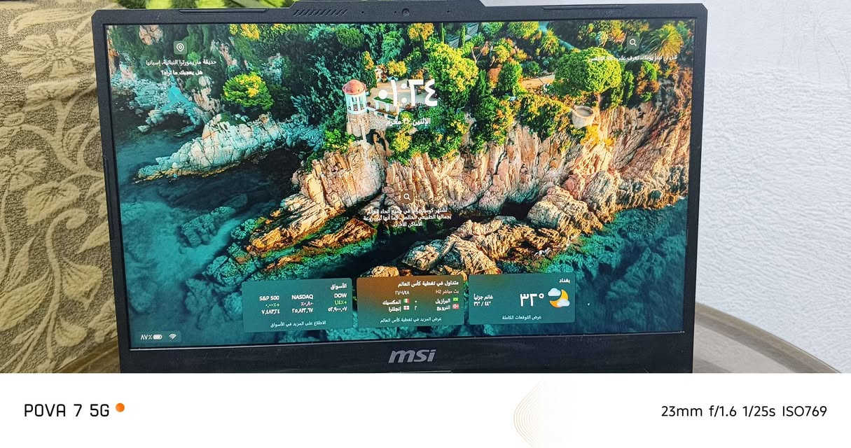 السلام عليكم للبيع MSI RTX 3050 8 
المعالج 5i جيل 13 
ذاكرته 512 او 1 تيره ماعرف بل ضبط
السعر مليون و100 وبيه مجال بسيط جدا
مكاني بغداد الدوره والحاسبه نضيفة جدا شخط مابيها معه كارتونتا وشاحنته وماوس 
*********** بغداد, العراق
