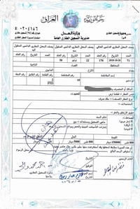 قطعه ارض ملك صرف مساحه 200 م  سعر 77 وبيهة مجال  اتصال 07706689936