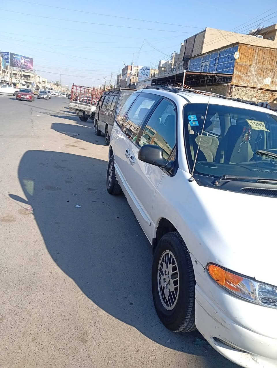 السلام عليكم سياره دوج موديل 99 قطره صبغ مابيه كهربائيات كله شغاله رقم بغداد السيارة بسمي التحويل ثاني يوم بيه نقص تبريد ميشتغل ***********هاذه بي واتساب
