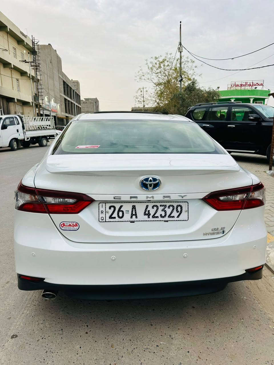 🚨 فرصة مميزة – للشراي فقط 🚨
🚘 كامري 2023 خليجي هايبرد – فول 1&1 او مراوس حسب القناعة 
وكالة شركة عبد اللطيف جميل
✨ نظافة وكالة بمعنى الكلمة:
✔ ماشية 34 ألف كم فقط
✔ كفالة عامة من الصبغ والبارد
✔ مشروع وطني
✔ رقم صلاح الدين دولي
✔ هزة وسنوية كلها جديد
✔ شرط التحويل والغرامات
سيارة اقتصادية وبنفس الوقت فخامة وأداء عالي، الهايبرد معروف صرفه قليل جداً داخل المدينة 👌
💰 السعر 245$ – 
📍 الموقع: صلاح الدين – تكريت
📞 اتصال أو واتس:
***********
*********** تكريت, صلاح الدين
