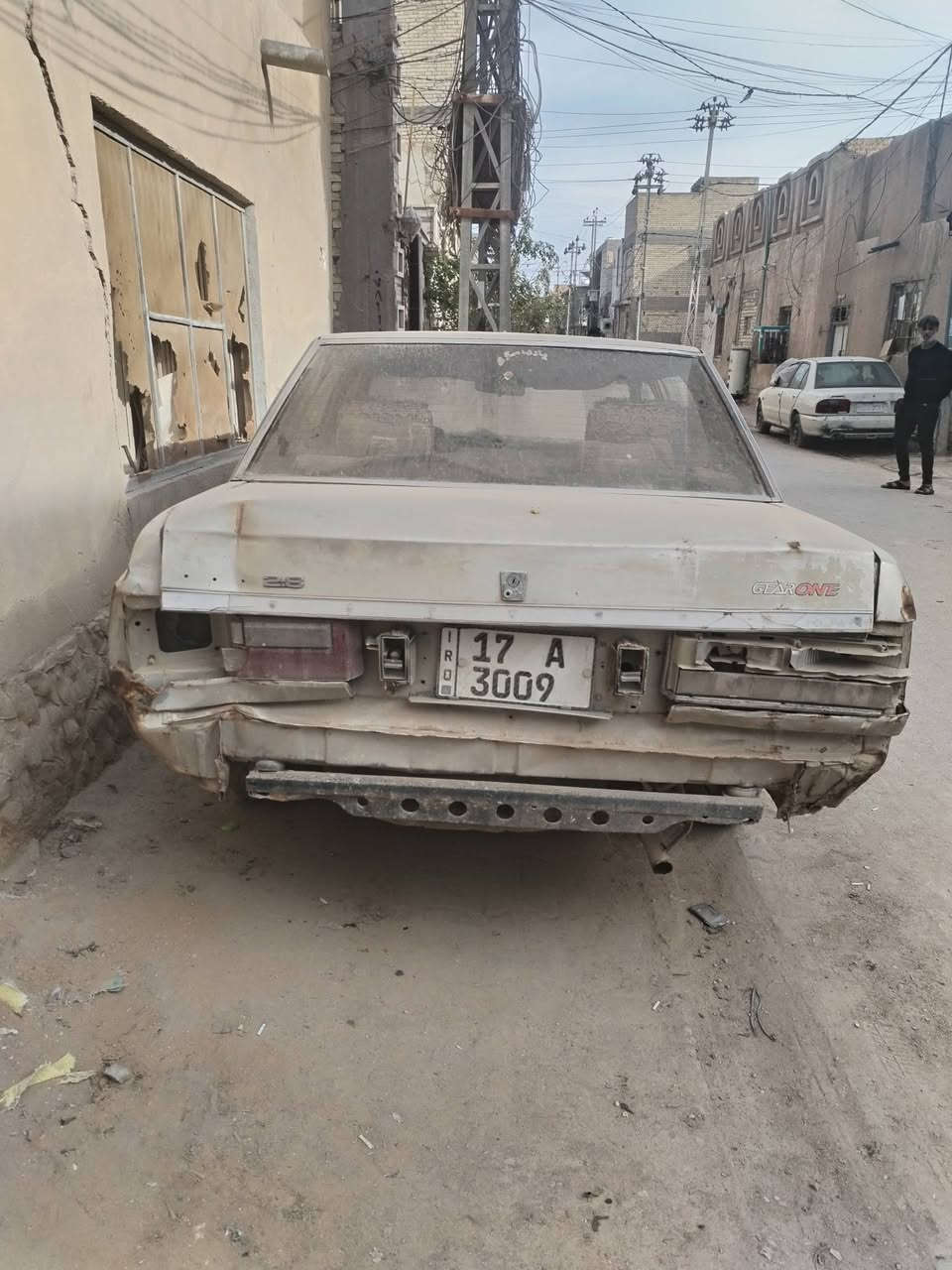 سياره موديل 85
رقم مميز 
محرك شغال 
كير عاطل 
مكان نجف الاشرف كوفه 
سعر خاص 
رقم الاستفسار ***********
