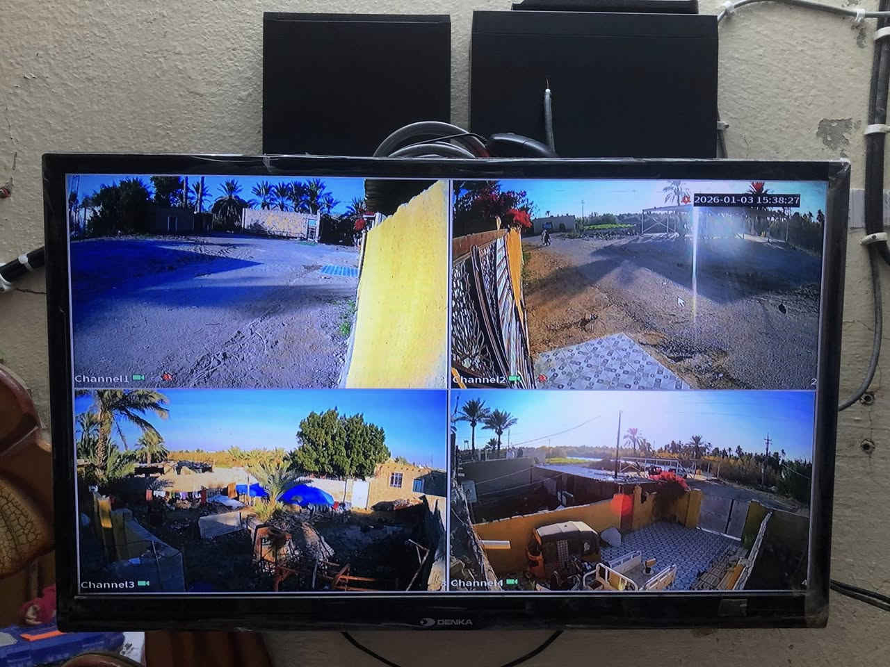 جانب من اعمالنا في الرفاعي قرية سيد شويع 
المهني موسى الكامرات***********
فني مختص في جميع انواع الكاميرات تنصيب وصيانة جميع اعطال الكاميرات المراقبة الانالوك والـ ip
حافظ على املاكك  مع امان متطور ✅
ذي قار _الناصرية _قضاء الرفاعي 
العمل في جميع انحاء ذي قار

 #دهوا #نضام #امان #دهوا #
