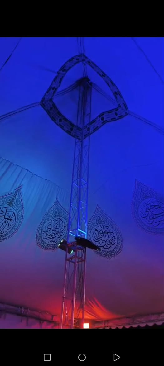سلام عليكم خدام الحسين خيمه للبيع المكان البصره الحيانيه
رقم الهاتف(***********)
