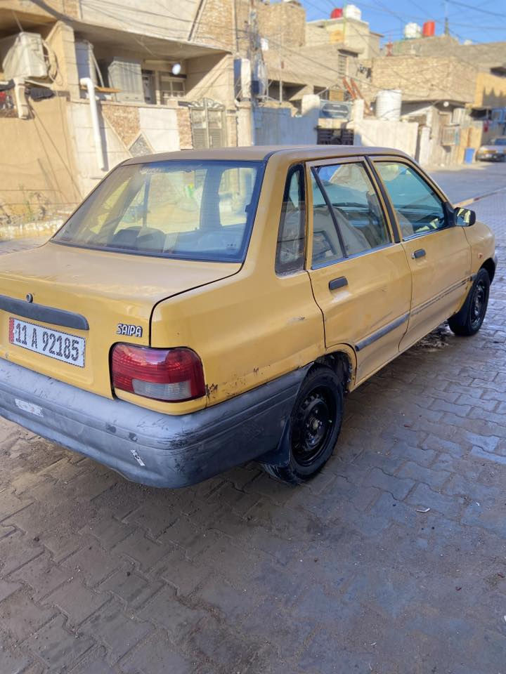 سلام عليكم موديل 11 سنويه جديده رقم نكليزي مصفره هيئ وغرامات تحويل ثاني يوم بسمي سياره جاهزه من كلشي تخم تاير جديد حداده جديده كهربايات كله شغاله كير مكينه مكفولات ما ناقصه ايشي جاهزه سعر 24 وبيه مجال مكاني بغداد الشعله رقم لواتساب***********
رقم لمتواجد عليه ***********
