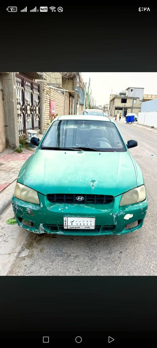 السلام عليكم سيارة اكسند موديل 2002 لل استفسار الرقم ***********
