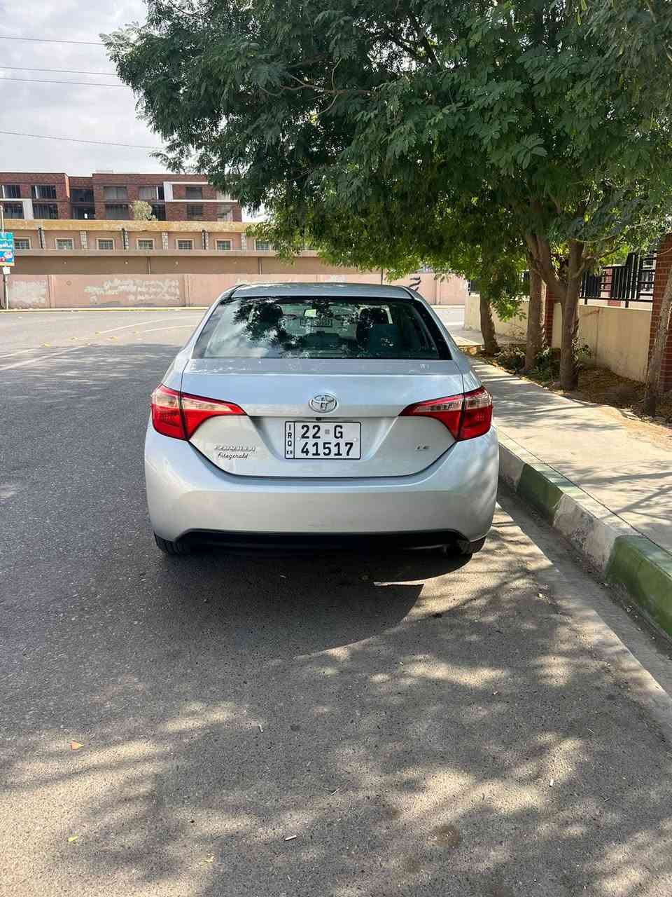 تيوتا كورلا 
2017 لون سلفر
فئه le
رقم اربيل بشرط تحويل وكاله 
ماشيه 120
كير مكينه بشرط
ضرر قطعتين بونيد جامرلغ 
بدون قطره دواخل 
وبدون ايرباك
رادار حجر بلاد 
لايتات بلادي 
بدون نواقص 
العنوان قضاء كلار ***********
السعر 142وبيهه مجال
